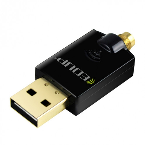 EDUP EP-DB1607 Carte réseau sans fil USB 2.0 Ethernet 600Mbps 2.4GHz et 5GHz à deux bandes Wifi Ethernet SE22711142-010