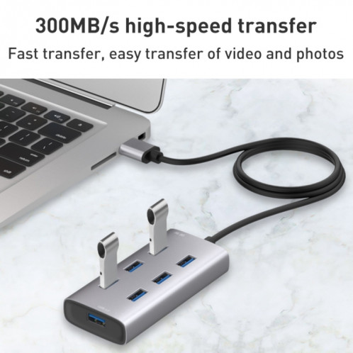 7 ports USB 3.0 vers USB 3.0 HUB, longueur du câble : 80 cm SH22741398-09