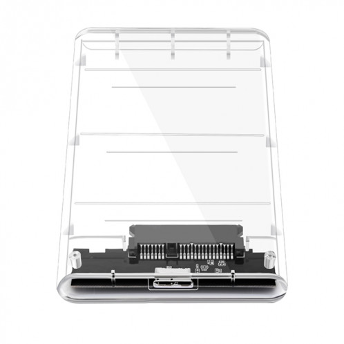Boîtier de disque dur mobile SATA3 vers USB (transparent) SH277A768-04
