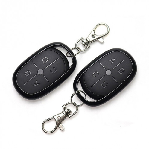 433MHZ 4 boutons Lettre Style Sans Fil Copie Style Barrière Électrique Porte De Garage Batterie Clé De Voiture Télécommande SH22811144-03