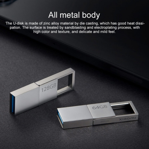 Disque U d'origine pour téléphone portable à double interface Xiaomi 64 Go USB 3.2 Type-C / Type-A SX22941043-08