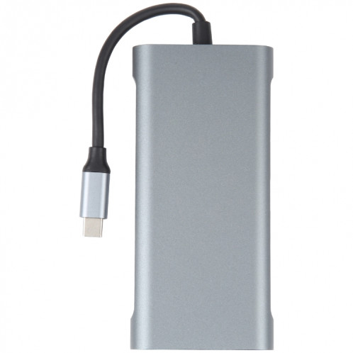 Adaptateur HUB de station d'accueil USB-C / Type-C 11 en 1 (port réseau 100M) SH2379404-07