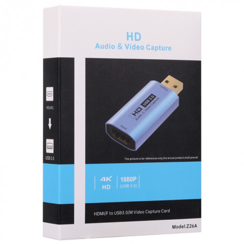 Carte de capture vidéo HD Z26A HDMI/F femelle vers USB 3.0/M mâle SH24141389-07