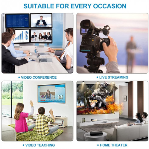 Carte de capture vidéo HD Z29D HDMI/F femelle vers USB 3.0/M mâle avec câble SH24161725-07
