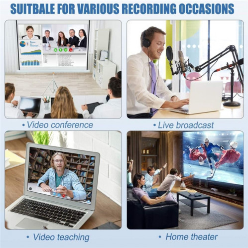 Carte de capture vidéo HD Z29E HDMI/F femelle vers USB-C / Type-C/M mâle SH24181342-07