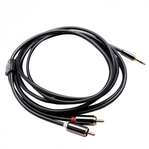 2m Jack plaqué or de 3,5 mm à 2 x câble audio stéréo mâle RCA S224751435-08