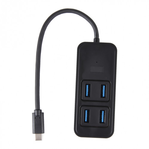 BYL-1901T Adaptateur HUB 5 en 1 USB-C / Type-C vers USB3.0x4 + USB-C / Type-C SH25061600-05