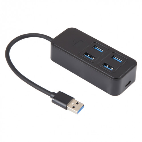 BYL-1901U Adaptateur 5 en 1 USB vers USB3.0x4 + USB-C / Type-C HUB SH2507288-05