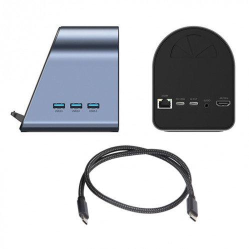 BYL-2211 Adaptateur HUB USB-C / Type-C 10 en 1, prise en charge du chargeur de téléphone SH2510785-07