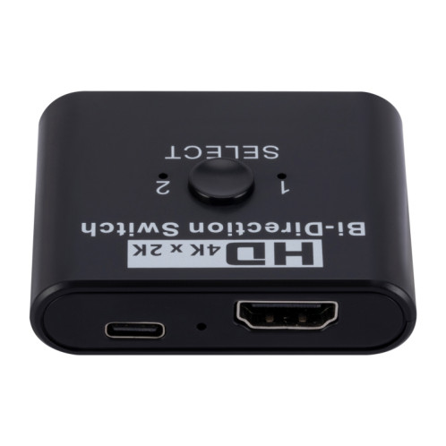 Sélecteur HDMI bidirectionnel vidéo 2 en 1 sortie 4K HD SH25186-07