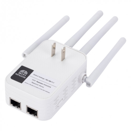ZX-R08 1200 Mbps 2.4G/5G Double Bande WiFi Répéteur Signal Amplificateur WISP Routeur Extérieur, Prise US SH2520429-010