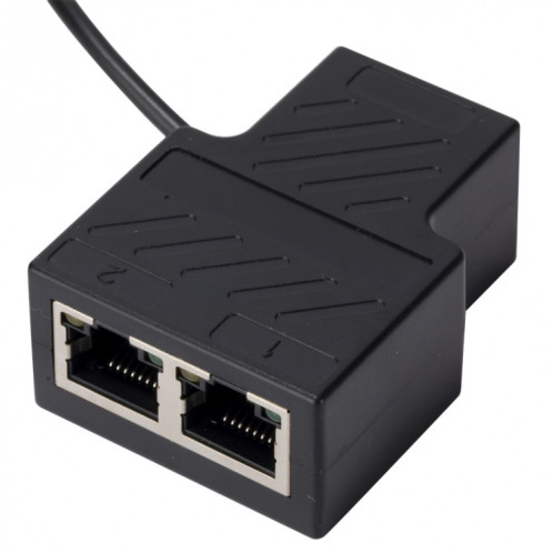 OZHW1 RJ45 1 à 2 adaptateur répartiteur réseau 100M LAN Ethernet connecteur femelle SH25321576-06