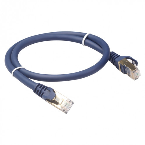 Câble LAN de réseau Ethernet de routeur de commutateur d'ordinateur de 0.5m CAT8, fil de raccordement RJ45 SH25431130-07