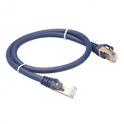 Câble LAN de réseau Ethernet de routeur de commutateur d'ordinateur de 1m CAT8, câble de raccordement RJ45 SH25451759-07