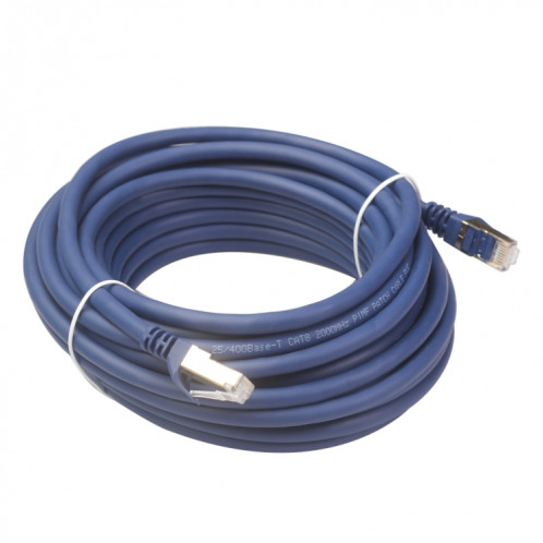 Câble LAN de réseau Ethernet de routeur de commutateur d'ordinateur de 10m CAT8, câble de raccordement RJ45 SH25491054-07