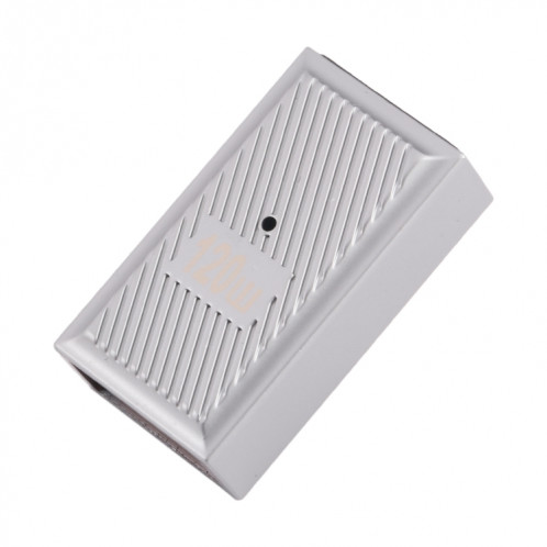 Adaptateur de charge USB-C/Type-C mâle vers USB femelle 10 Gbit/s, courbure centrale à 90 degrés (argent) SH614S831-07