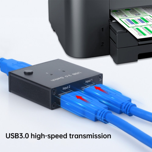 AM-U301 Commutateur USB 3.0 2 entrées 1 sortie SH2639390-08