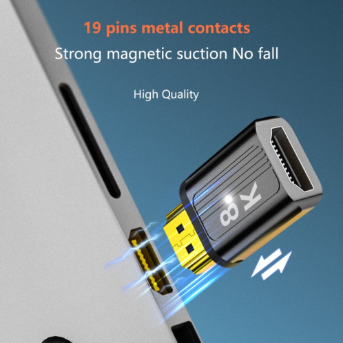Adaptateur HDMI femelle vers DP mâle 8K 60 Hz (bleu) SH644L1577-07