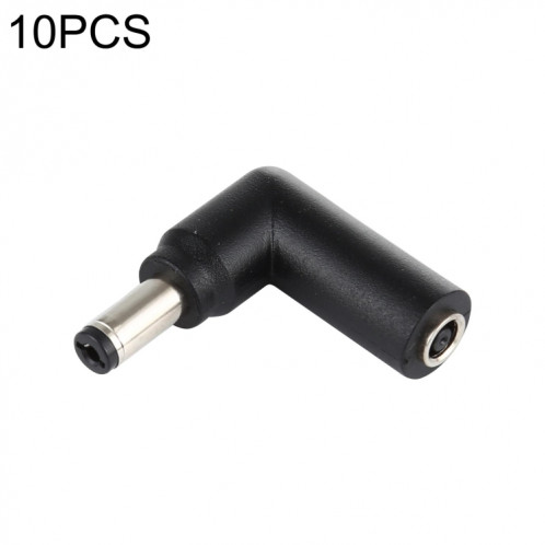 10 PCS 4,5 x 3,0 mm femelle à 5,5 x 2,1 mm connecteur adaptateur coudé mâle SH26541777-04