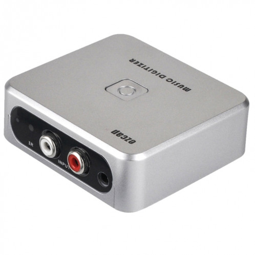EZCAP241 Audio Adaptateur Enregistreur Carte, 3.5mm RCA R / L Analogique Audio MP3 Convertisseur Digitizer (Argent) SE745S305-06
