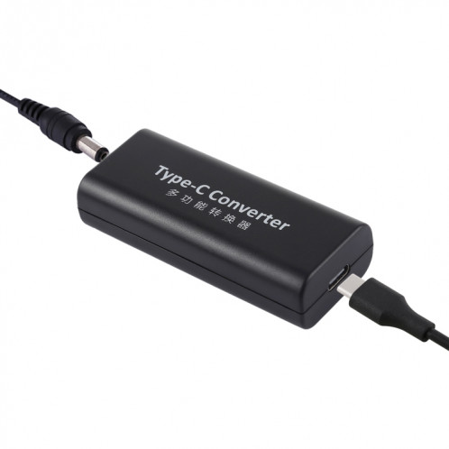 Adaptateur de connecteur d'alimentation femelle DC 5.5 x 2.1mm femelle vers USB-C / Type C avec câble USB-C / Type C de 30cm SH27901917-05