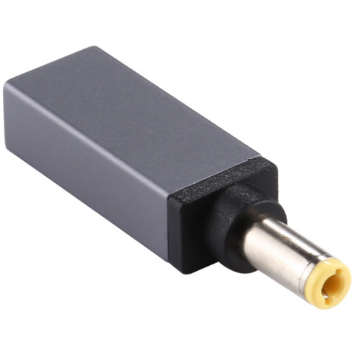 Connecteur adaptateur mâle PD 18,5V-20V 5,5x2,5 mm (gris argenté) SH11SH40-05
