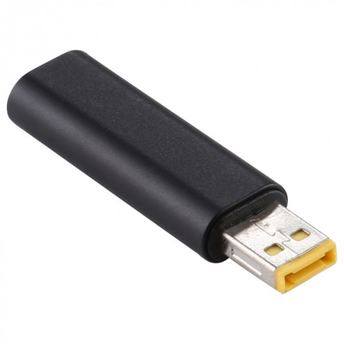Connecteur adaptateur mâle PD 12V Small Square (deuxième génération) pour Lenovo (noir) SH831B50-05
