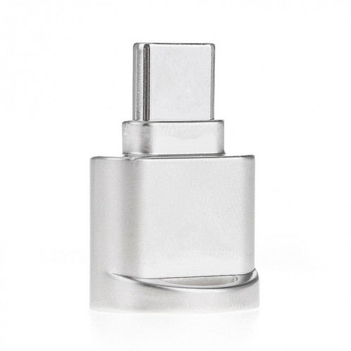 Adaptateur de lecteur USB-C / Type-C 3.1 vers carte Micro SD (carte TF) (argent) SH860S1814-07