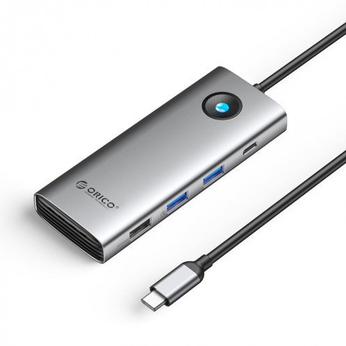 Station d'accueil multifonction ORICO PW11-8PC Type-C / USB-C 8-en-1 5 Gbps (gris foncé) SO76DG1306-013