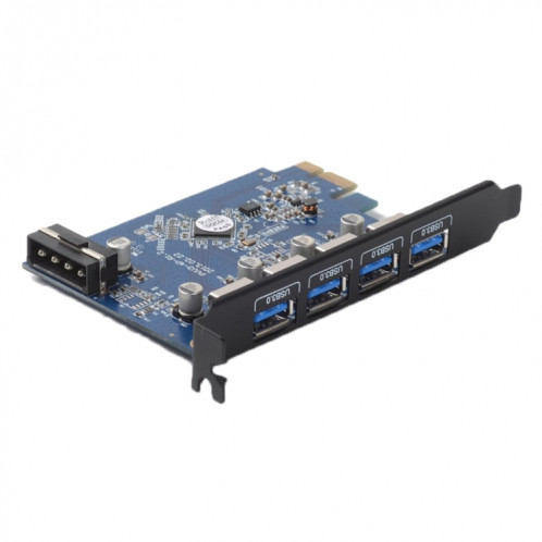 ORICO PVU3-4P 4 Ports USB3.0 PCI Express Carte pour le Bureau (Noir) SO021B1801-06