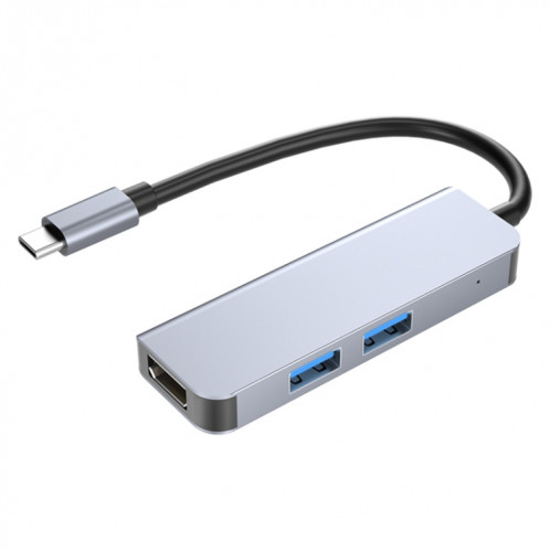 2011N 3 en 1 USB 3.0 x2 + HDMI Station d'accueil multifonction de type C / USB-C HUB SH30431424-08