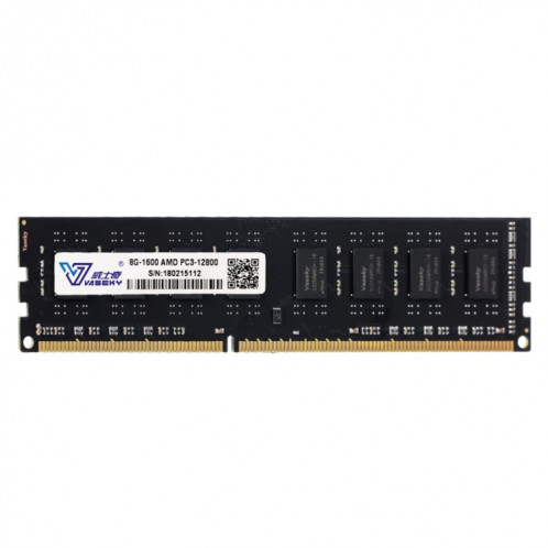 Vaseky 8GB 1600 MHz AMD PC3-12800 DDR3 PC Mémoire RAM Module pour ordinateur de bureau SV3066997-03