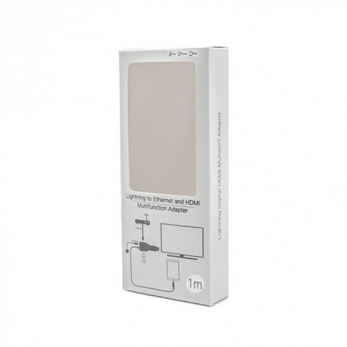 NK-1079 8 broches à HDMI mâle + USB femelle + RJ45 Câble adaptateur femelle, longueur: 1m SH31411449-06
