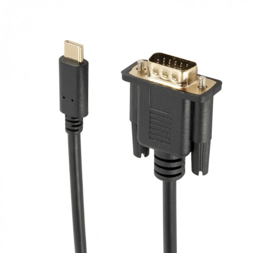 TC026 1.8M 1080P USB-C / Câble d'adaptateur mâle de type C / C mâle VGA SH3153407-05
