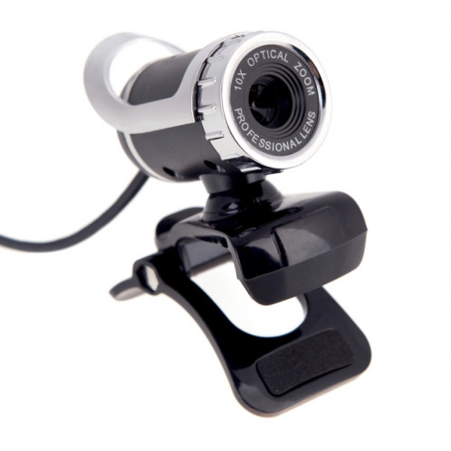 A859 12,0 mégapixels HD 360 degrés WebCam USB 2.0 PC caméra avec microphone d'absorption acoustique pour ordinateur portable PC, longueur de câble: 1,4 m SH34511066-06
