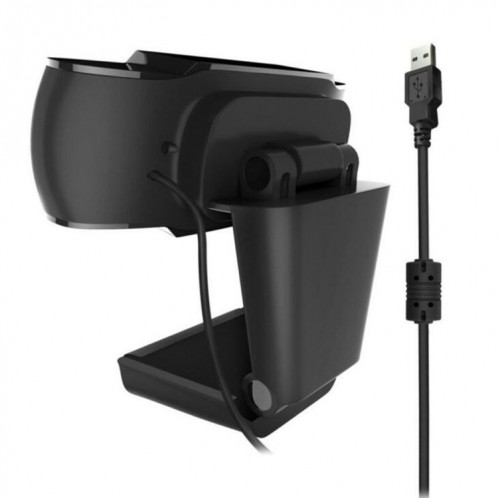 A870 12,0 mégapixels HD 360 degrés WebCam USB 2.0 PC Camera avec microphone pour ordinateur portable Skype PC, longueur de câble: 1,4 m (noir) SH452B416-010