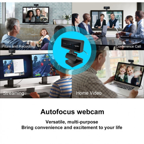 Webcam vidéo à mise au point automatique HD 5,0 mégapixels 1080P HD SH3661991-013