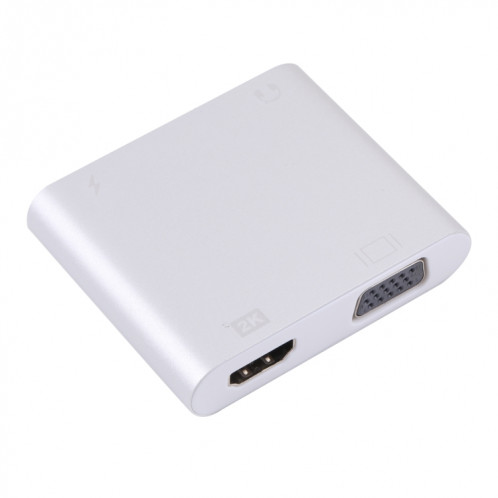 L'adaptateur d'accueil HDTV numérique 7585D 3 en 1 prend en charge HDMI VGA AUX et la charge SH3715632-010