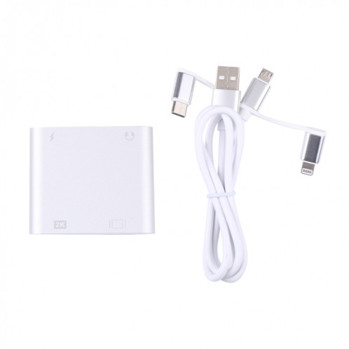 L'adaptateur d'accueil HDTV numérique 7585D 3 en 1 prend en charge HDMI VGA AUX et la charge SH3715632-010