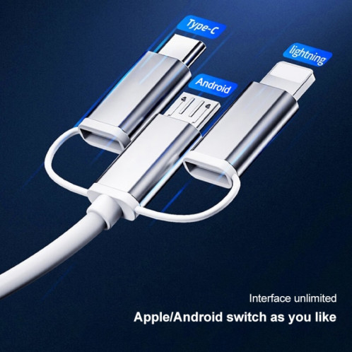 L'adaptateur d'accueil HDTV numérique 7585D 3 en 1 prend en charge HDMI VGA AUX et la charge SH3715632-010