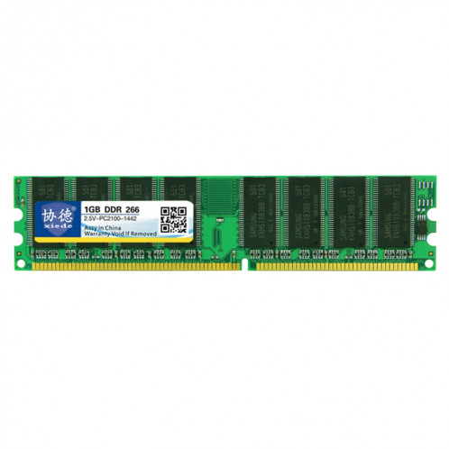 XIEDE X003 DDR 266 MHz, 1 Go, module de mémoire RAM à compatibilité totale avec ordinateur de bureau SX3765167-07