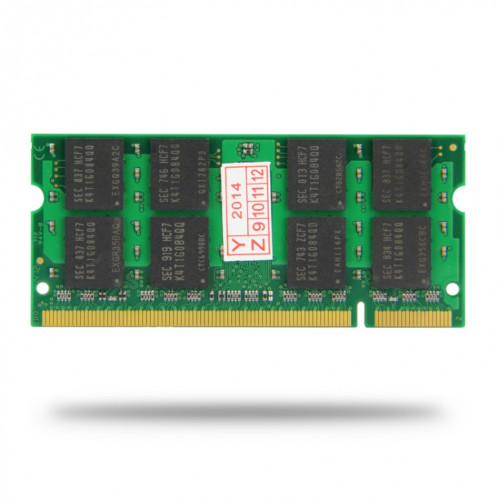 XIEDE X025 DDR2 667 MHz 2 Go Module de mémoire RAM à compatibilité totale avec ordinateur portable SX37701936-07