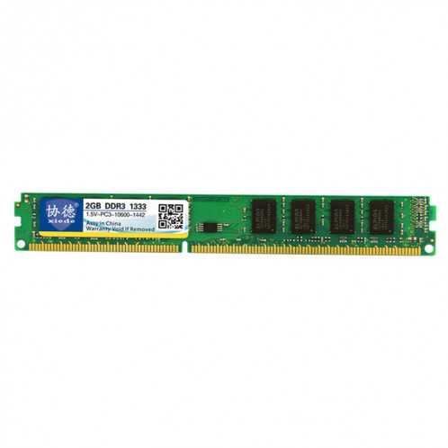 XIEDE X030 Module DDR3 1333 MHz 2 Go 1,5 V général à compatibilité totale Mémoire RAM Module pour PC de bureau SX3802128-06
