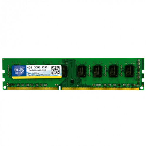 XIEDE X037 DDR3 1333 MHz 4 Go Module de mémoire RAM AMD spécial spécial pour PC de bureau SX38171484-06