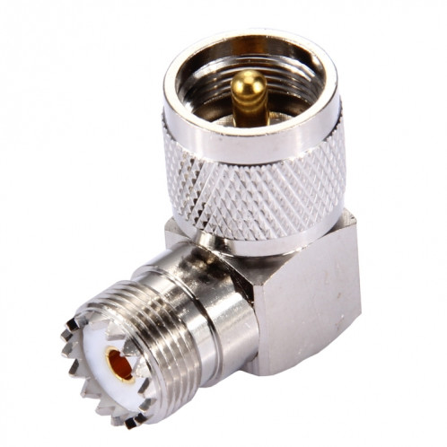 Connecteur UHF Femelle vers UHF Mâle, Coude 90 Degrés SU40121863-04