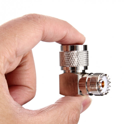 Connecteur UHF Femelle vers UHF Mâle, Coude 90 Degrés SU40121863-04