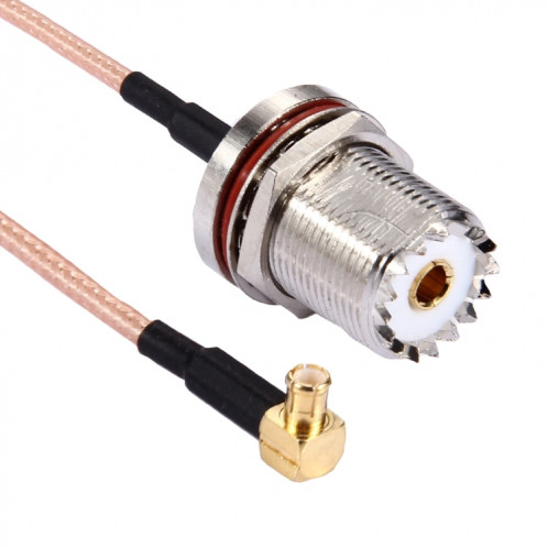 Femelle UHF de 15 cm à MCX mâle 90 degrés coude RG316 câble S14028933-04