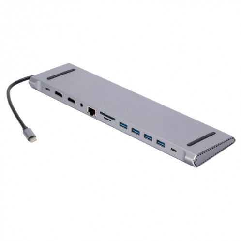 Station d'accueil 12 en 1 Type-C vers double HDMI SH42741028-08