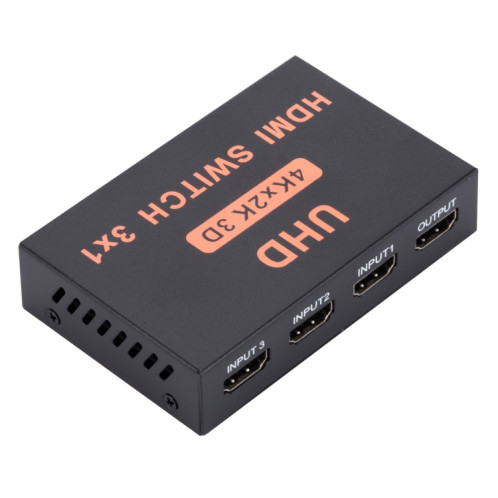 Commutateur HDMI 3 en 1 sortie, commutateur vidéo HD 4Kx2K, avec télécommande SH42811530-08