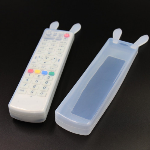 5 PCS Rabbit Design Longue climatisation / TV / Smart TV Box Télécommande Housse de protection en silicone étanche à la poussière, taille: 19.5 * 5 * 2cm SH42871712-05